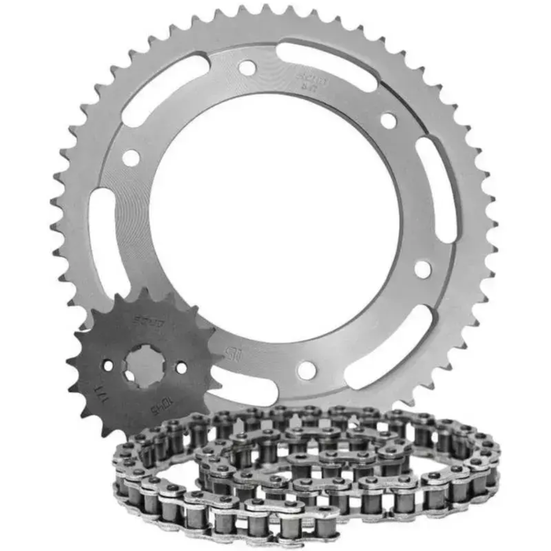 Kit Transmissão + Câmara de Ar Yamaha Factor 150 2014 - 2025 - Image 3