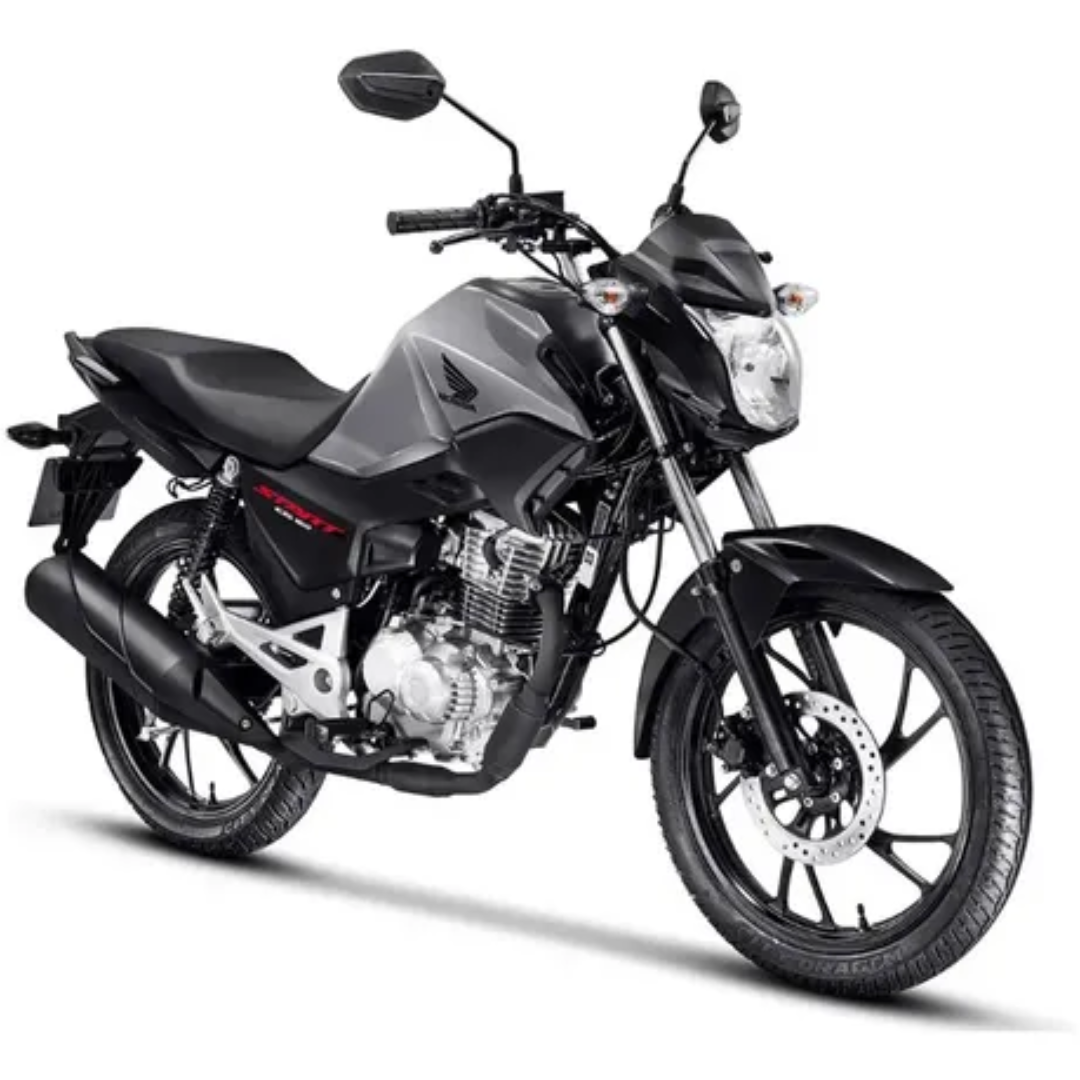 Kit 02 câmaras de ar + 01 transmissão CG titan 160 2016 - 2025