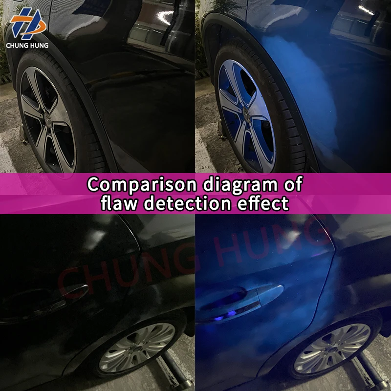 Lâmpada UV LED Portátil Profissional para Detecção e Cura de Imperfeições Automotivas - Image 4